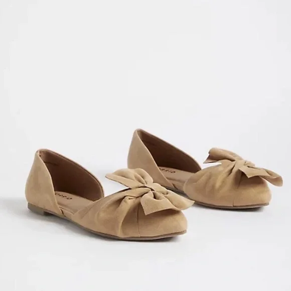 Torrid Women's Yellow Bow Flats - Picture 3 of 5